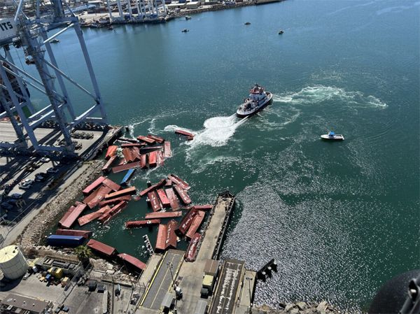 Port of Long Beach Resumes Operations After Container Collapse