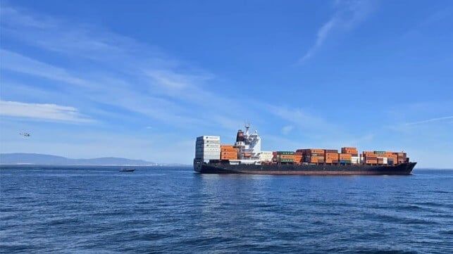Portuguese Navy Searches Container Ship After Report of Armed Boarding