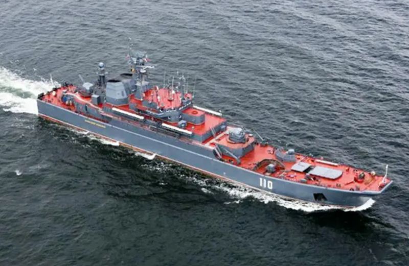 Russian Warship Was Loitering Off Denmark During Drone Attacks
