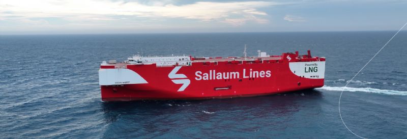 Sallaum Lines Celebrates Delivery of First in Series of Six Green PCTCs from China