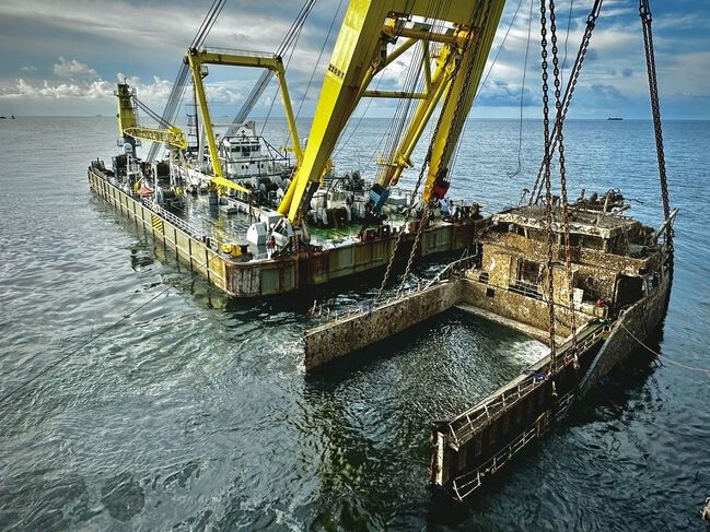 Salvage Completed for North Sea Cargo Ship Involved in 2023 Collision