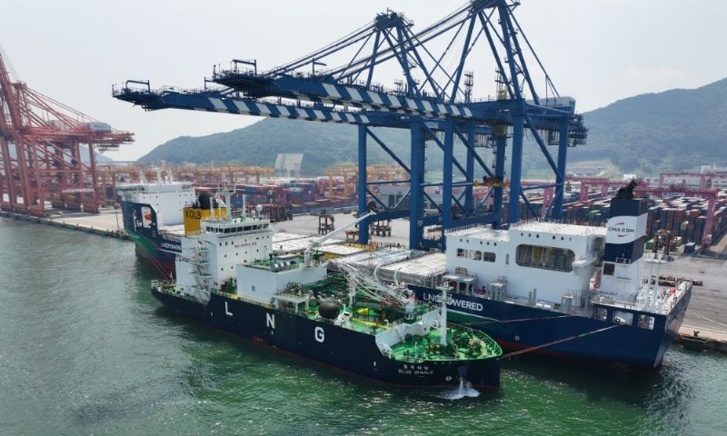 Samsung Heavy Celebrates Maiden Voyage of Designed-in-Korea LNG Tank