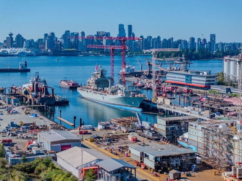 Seaspan Invests $140 Million in Outfitting Pier to Speed Up Construction