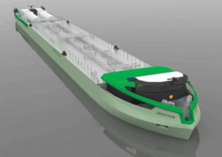 Shell Launches First 100% LNG Powered Barge