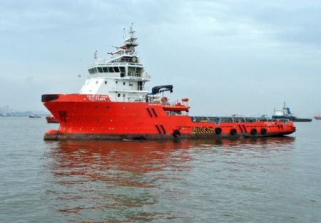 Shipping Corporation of India Takes Delivery of New AHTS Vessel