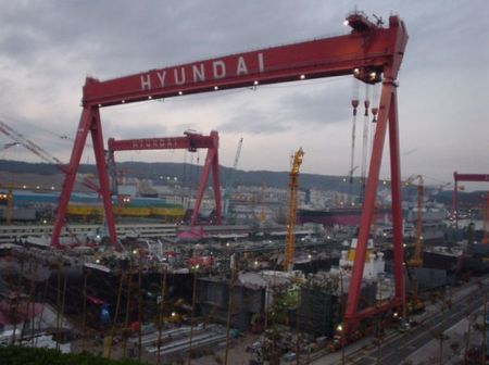 South Korea: Hyundai Heavy Wins USD 600 Mln Worth Orders