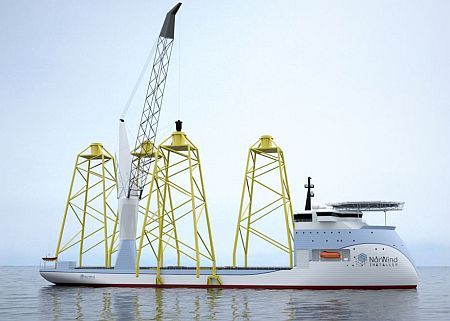 The Netherlands: NorWind, Ulstein to Develop New Installation Vessel for Offshore Wind Industry