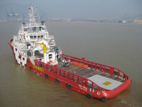 The Netherlands: Vroon Offshore Takes Delivery of AHTS VOS Triton