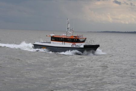 Three Crewmen Rescued after Vessel Caught Fire in North Sea