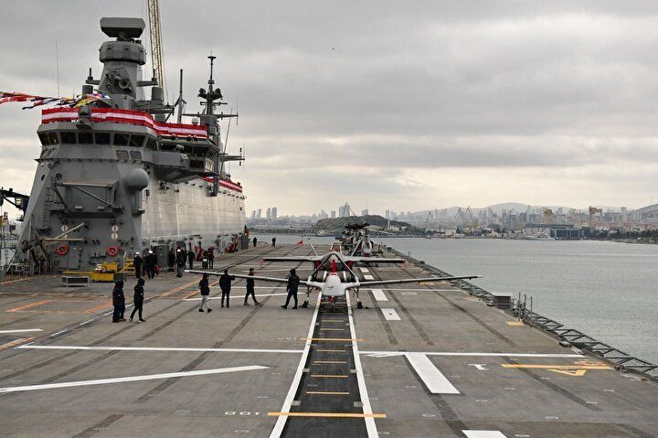Turkish Navy Achieves Breakthrough in Carrier-Based Drone Operations