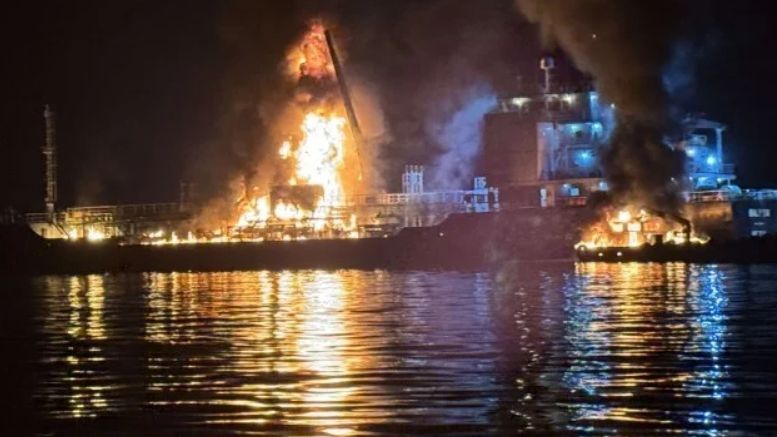Two Ships Catch Fire, Killing Captain of One, Injuring Two Others in Korea