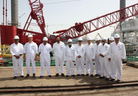 UAE: Drydocks World Hands Over Newbuild Platform to AFCONS Infrastructure