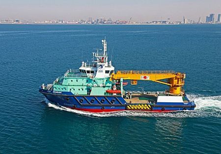 UAE: Grandweld Shipyards Delivers DMSV Aradah to ADNOC