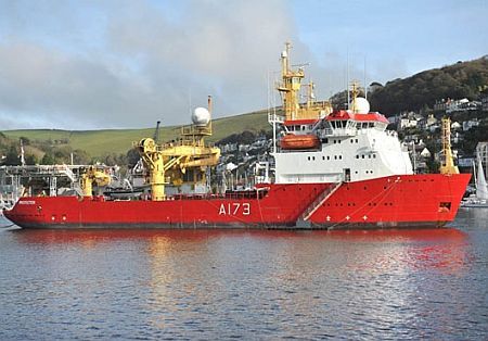 UK: Patrol Ship HMS Protector Sails on Maiden Voyage