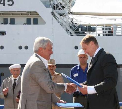 Ukraine: Chernomorsky Shipbuilding Finishes Construction of Big Freezer Trawler