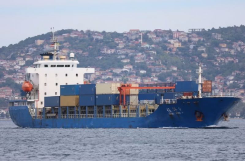 Ukraine Condemns Chinas Operating a Containership from Crimea