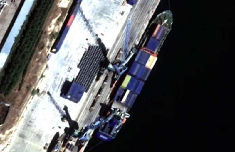 Ukraine Condemns Chinas Operating a Containership from Crimea