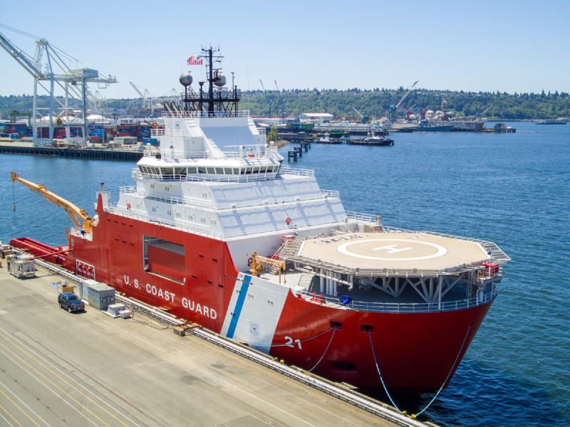 U.S. Coast Guard Re-Commissions Icebreaker Aiviq as USCGC Storis