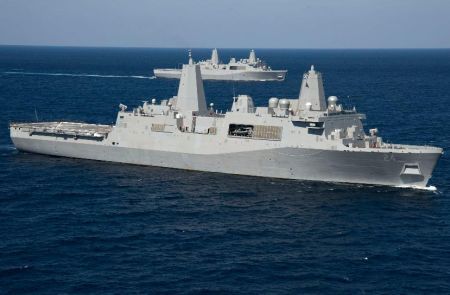 USA: Ingalls Shipbuilding Delivers Amphibious Transport Dock Arlington