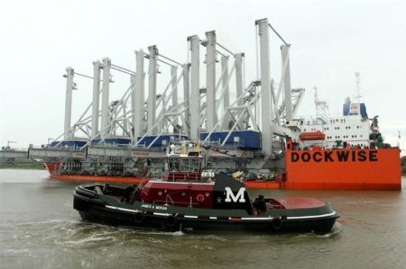 USA: Port of Savannah Receives Four New STS Cranes