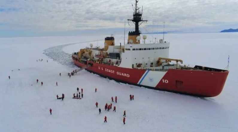 USCG Cutter Polar Star Departs Antarctica Marking 49 Years of Operations