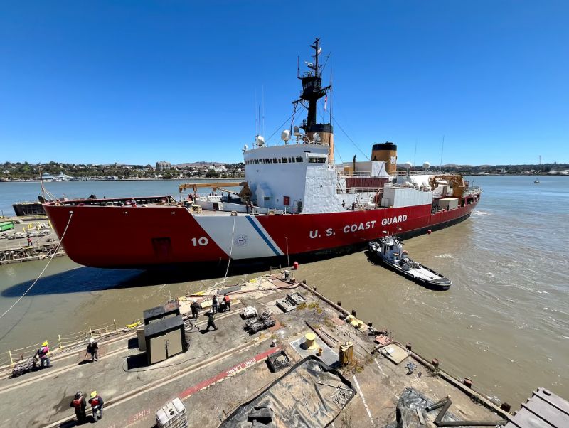 USCG Polar Star Starts Final Phase of Life Extension Program