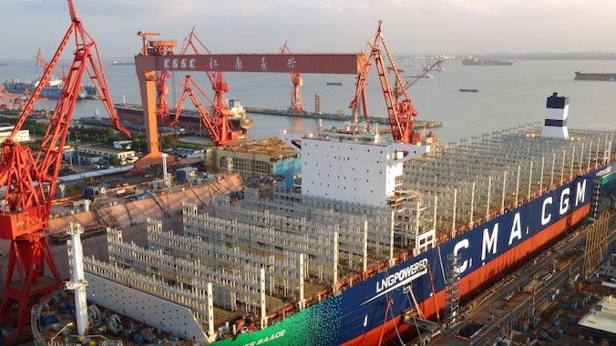 USTR Port Fee Proposal Puts a Dent in China's Shipbuilding Dominance