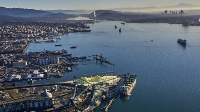 Vancouver Sees Record First Half Volume as Canada Grows Exports Beyond U.S.