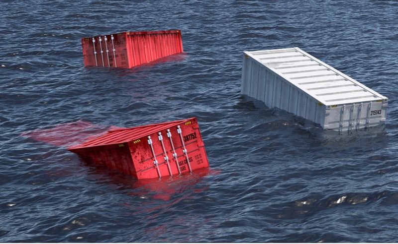 Vessel Rerouting Contributed to Increase in Containers Lost at Sea