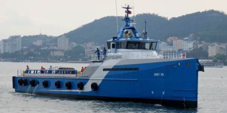 Vietnam: Naviera Integral Launches Damen Fast Crew Supplier ‘Anny MV’