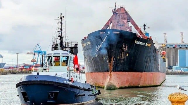 Workhorse Bulker Casts Off for Last Time as a Liverpool Record Holder