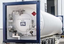 World premiere of new LNG fuel tank container