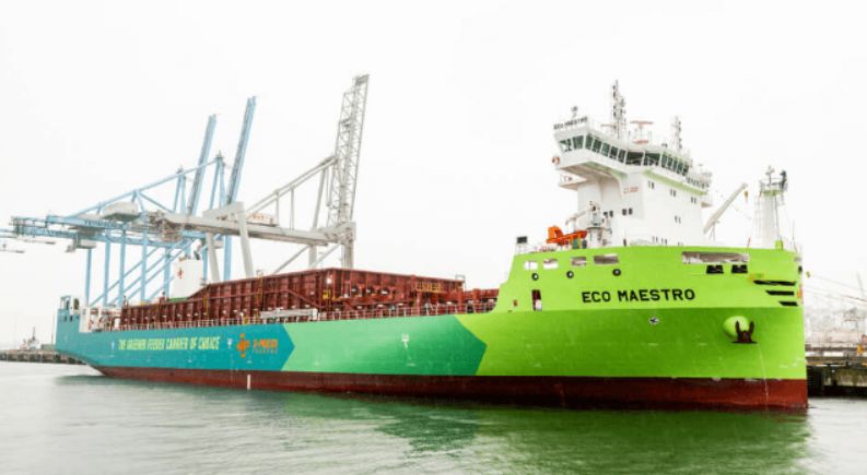 X-Press Feeders Christens Methanol Ship Starting European Feeder Network