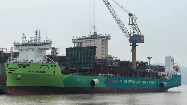 X-Press Feeders Converts Methanol-Ready Ships on Delivery