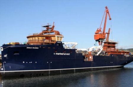 Zamakona Shipyard Delivers Wellboat Ronja Polaris